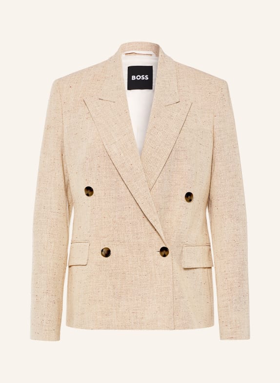 BOSS Blazer JALETO CREME / BRAUN