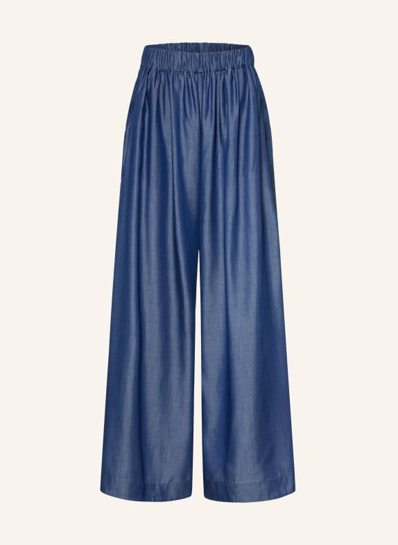 BOSS TALINI Wide-leg trousers DARK BLUE