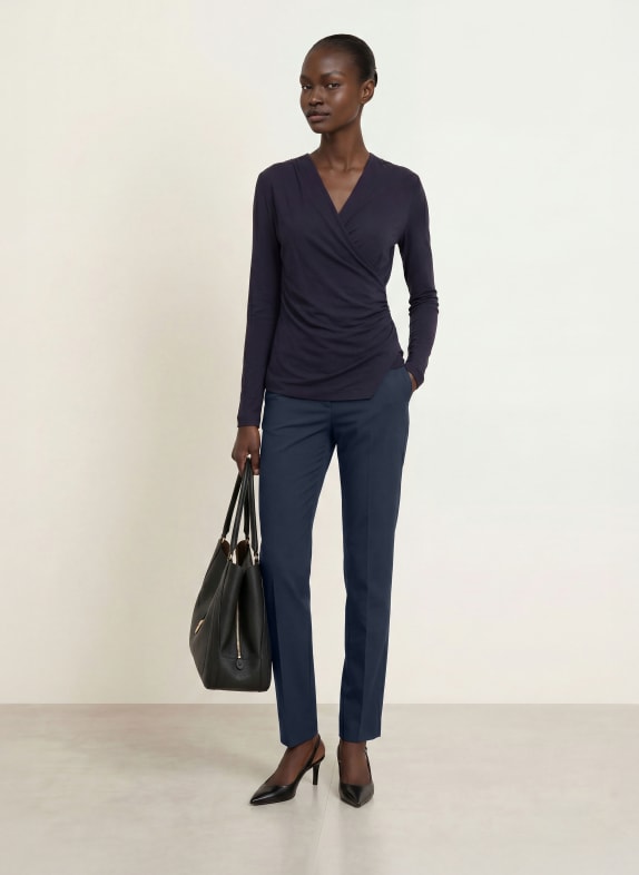 BOSS Broek TAPRIAH DONKERBLAUW