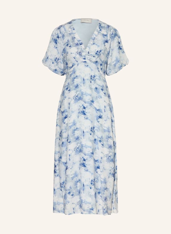 NEO NOIR Robe ILLANA BLEU CLAIR / BLEU FONCÉ / BLANC