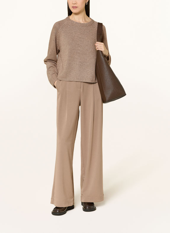 darling harbour Pullover Taupe Melange / Grey Melange