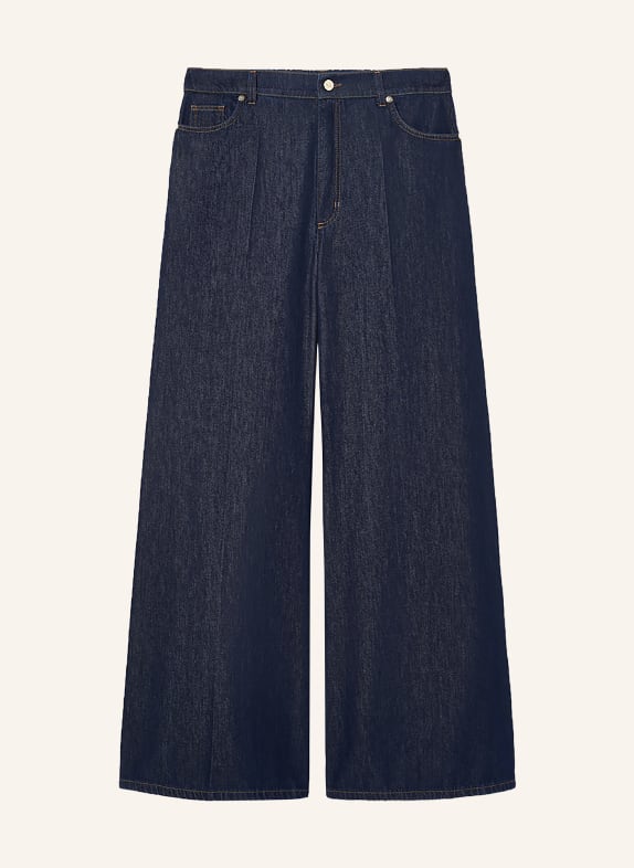 MARINA RINALDI Jeansy wide leg FEROCE 002 MIDNIGHTBLUE