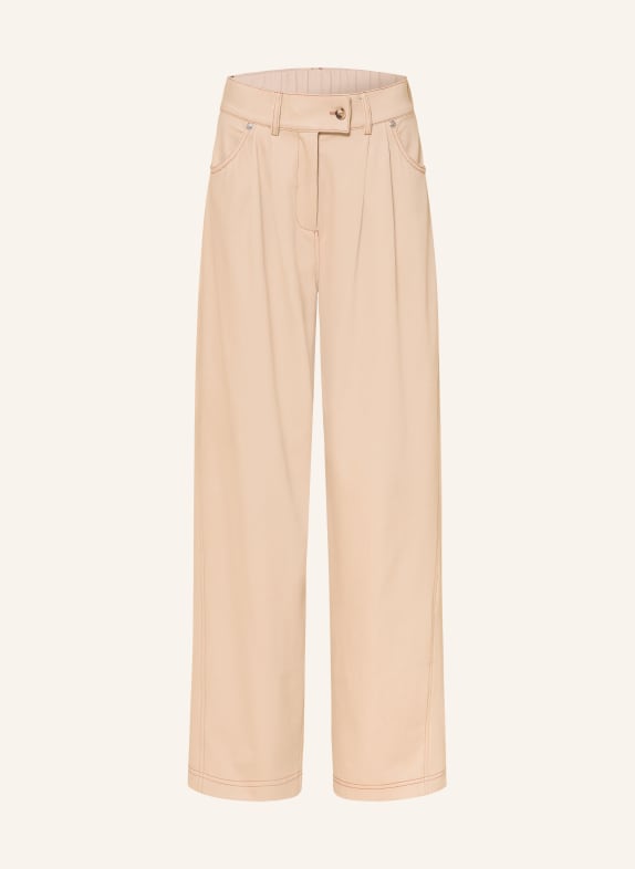 MM by Max Mara Marlene-broek GESTRO in jeanslook BEIGE