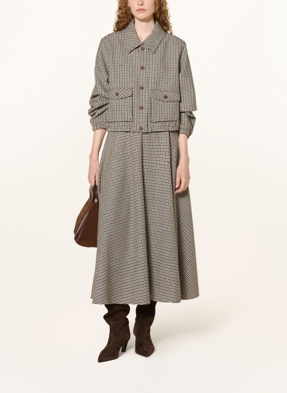 darling harbour Bomb jacket BEIGE / BROWN