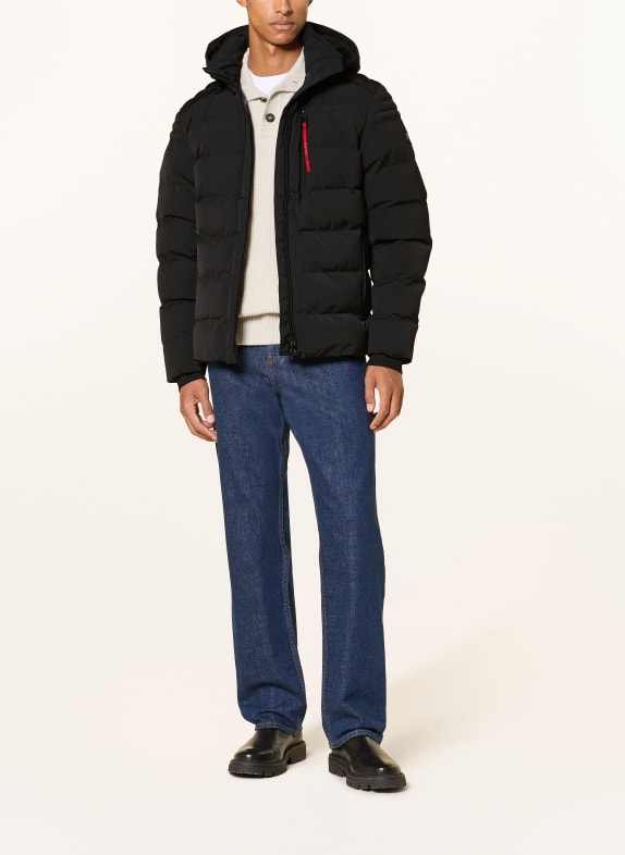 WELLENSTEYN Steppjacke BLACKJACK SCHWARZ