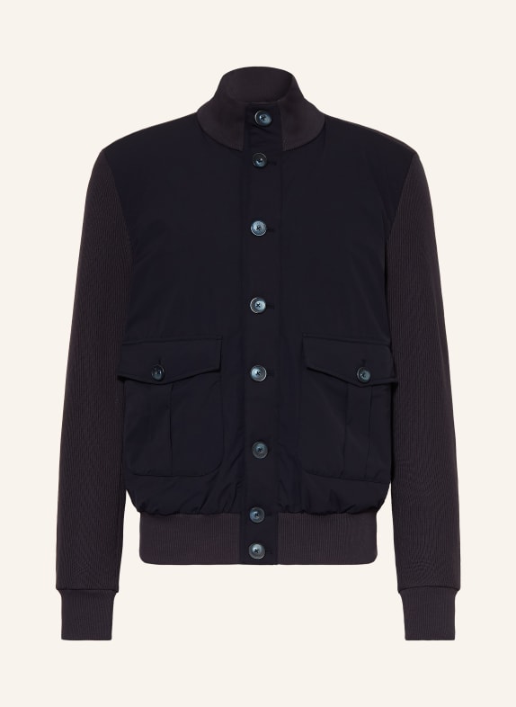 HERNO Blouson i blandet materiale MØRKEBLÅ