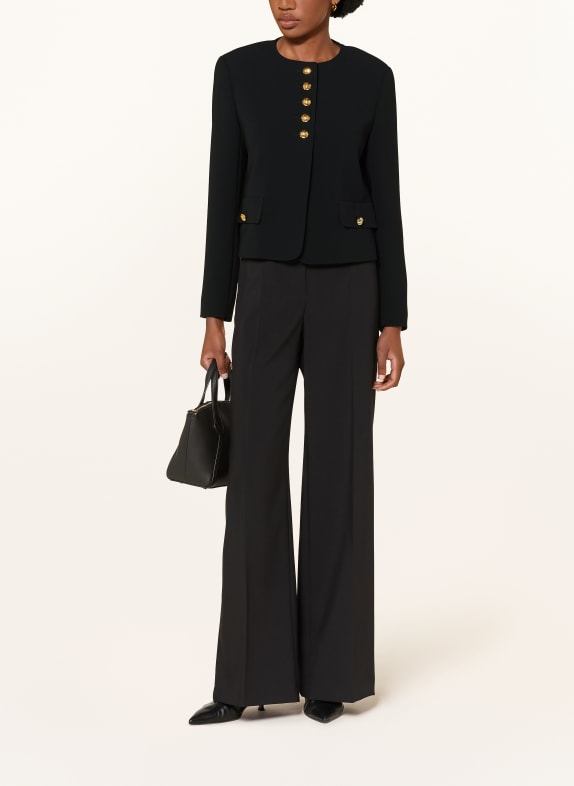 Max Mara STUDIO Kastenjacke PANIERE SCHWARZ