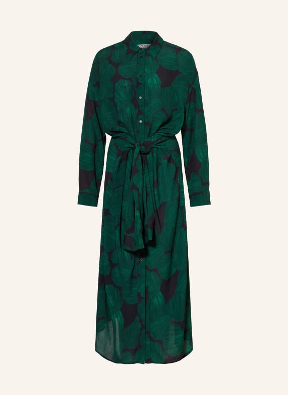 ESSENTIEL ANTWERP Blousejurk KAMILA DONKERGROEN / DONKERBLAUW