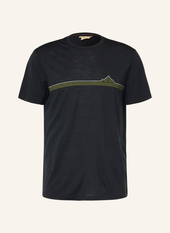 icebreaker Tricou MERINO 150 TECH LITE din lână merino NEGRU