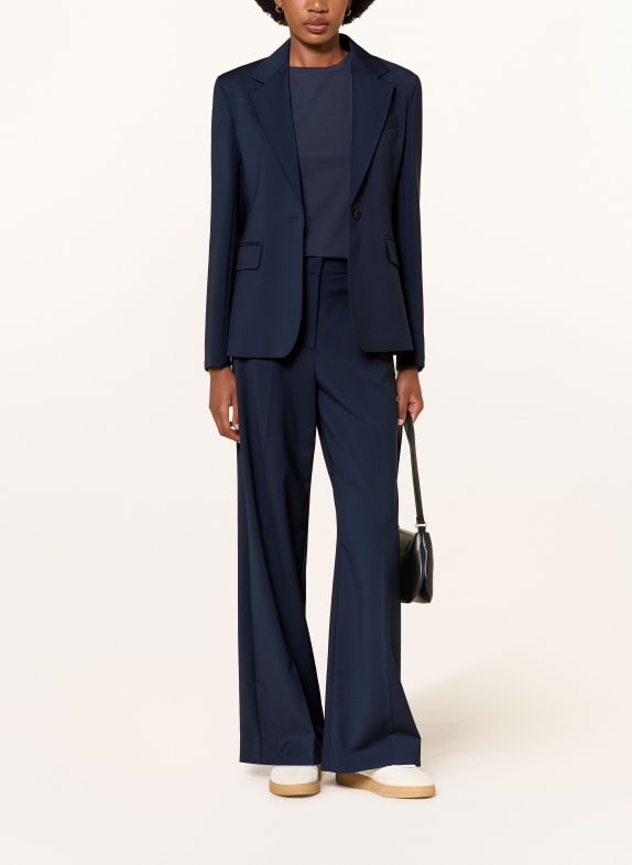 WEEKEND Max Mara Blazer LAMINE DONKERBLAUW