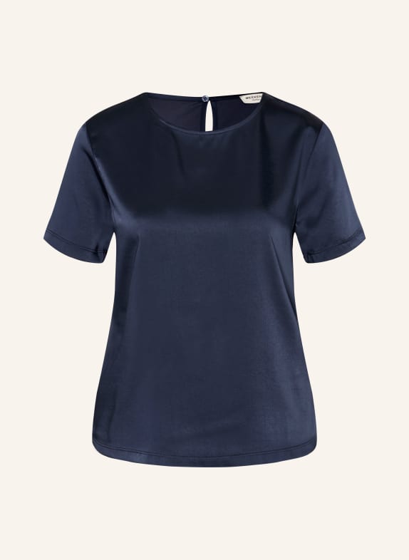 WEEKEND Max Mara Blouseshirt GIRLBERT in gemengde Materialien DONKERBLAUW