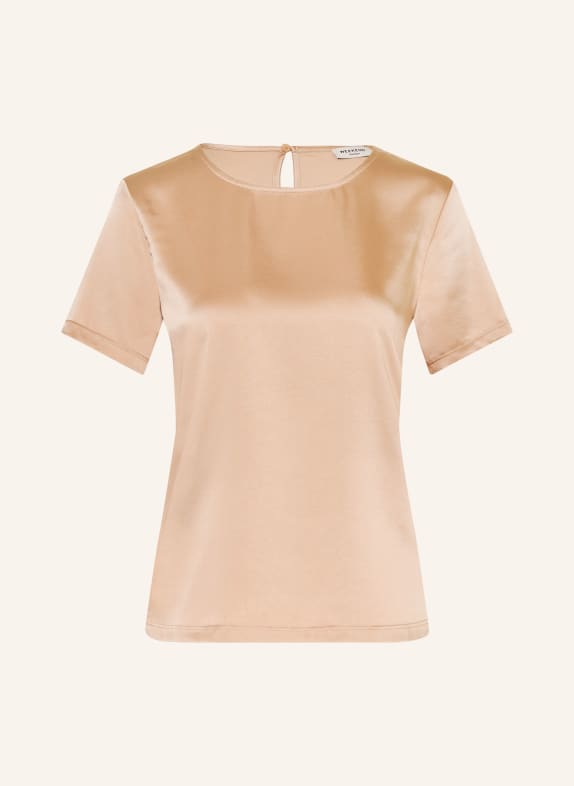 WEEKEND Max Mara Košilová halenka GIRLBERT z kombinace materiálů RŮŽOVÁ