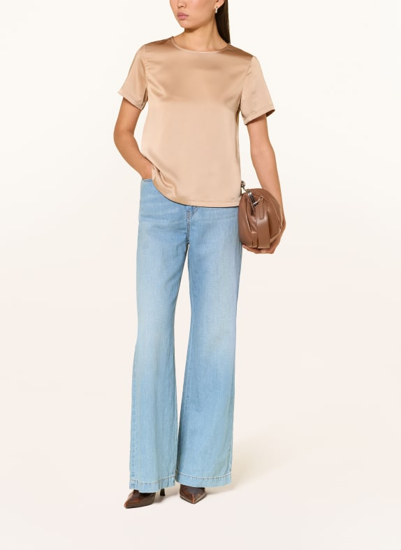 WEEKEND Max Mara Blusenshirt GIRLBERT im Materialmix ROSÉ