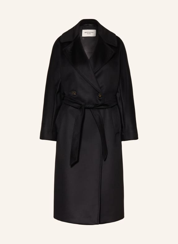 WEEKEND Max Mara Ullkappa RESINA SVART