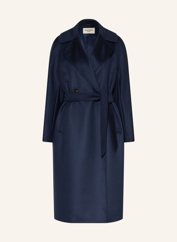 WEEKEND Max Mara Wollmantel RESINA DUNKELBLAU