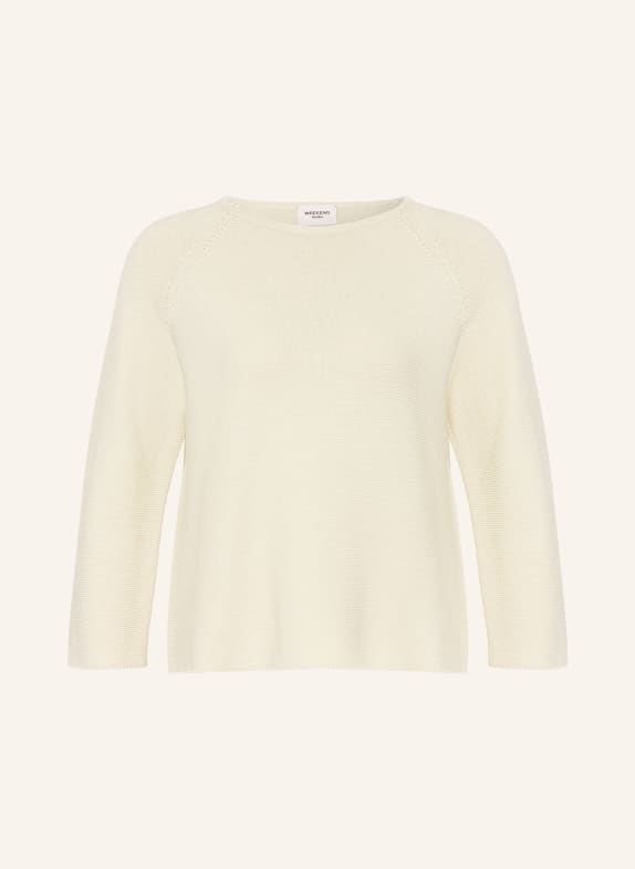 WEEKEND Max Mara ADDOTTO-trui met 3/4-mouwen ECRU
