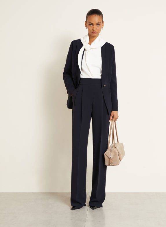 Max Mara Broek FASCIA DONKERBLAUW