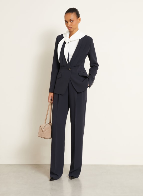 Max Mara Marynarka NAVILE GRANATOWY