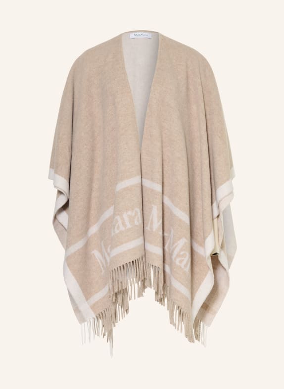 Max Mara Jacquard-Cape HILDE BEIGE / CREME