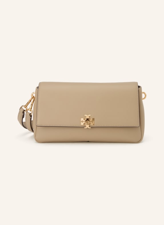 TORY BURCH CHARLIE SMALL Shoulder Bag BEIGE / GOLD