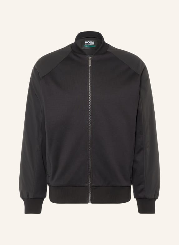 BOSS Blouson SKILES en mélange de matières NOIR