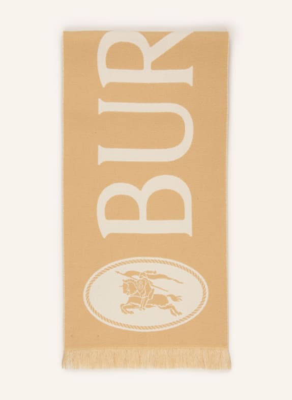 BURBERRY Schal CAMEL / CREME