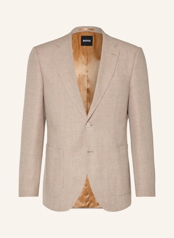 BOSS Sakko JANSON Regular Fit BEIGE / CREME