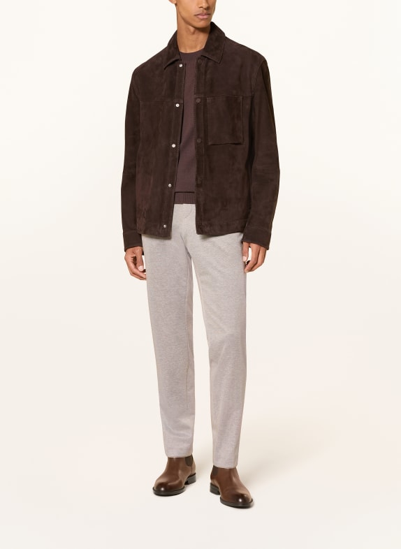 BOSS Pakbroek GENIUS Slim Fit 271 LIGHT BEIGE
