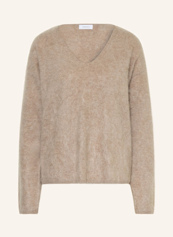 darling harbour Cashmere Sweater GREIGE