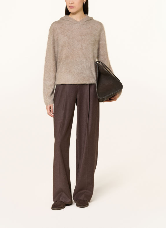 darling harbour Cashmere-Pullover GREIGE