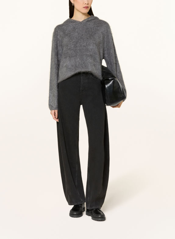 darling harbour Kasjmiertrui Dark Grey Mel