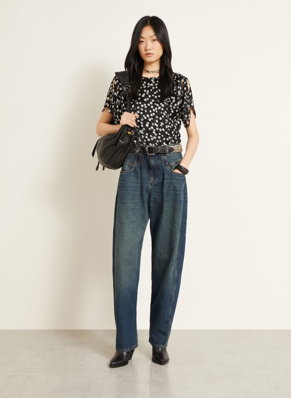 ISABEL MARANT Barrel Jeans LISHA 30FB faded blue