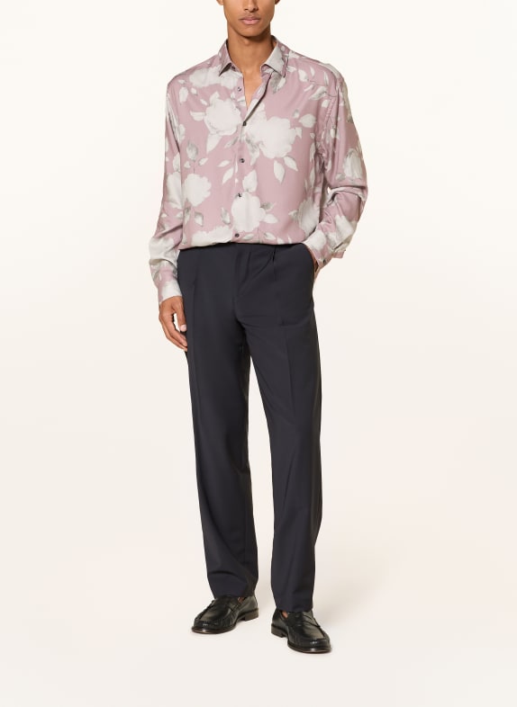 JOOP! Overhemd MILES Loose Fit VIEUX ROSE / TAUPE / LICHTGRIJS