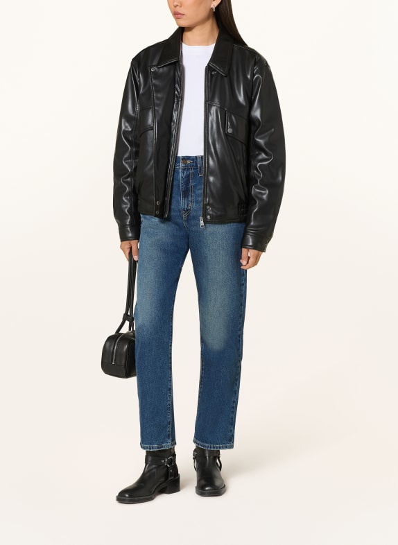 Levi's® Straight jeans EASY DAD FREE LUNCH 04 Dark Indigo - Worn In