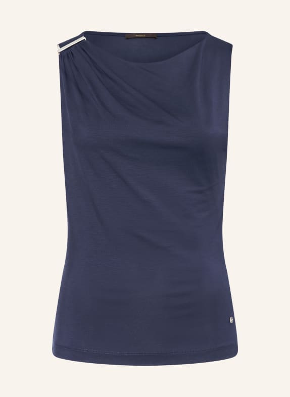 windsor. Jerseytop DUNKELBLAU