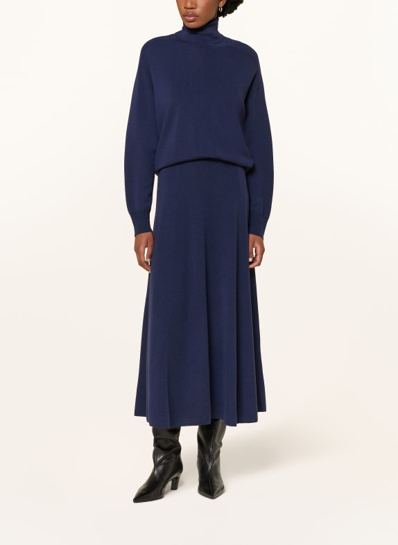 windsor. Gebreide rok DONKERBLAUW