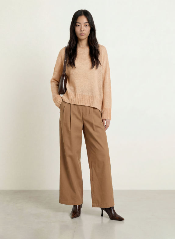 MAX & Co. Pullover STAMPA BEIGE