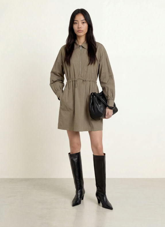 MAX & Co. Kleid ATTUALE KHAKI