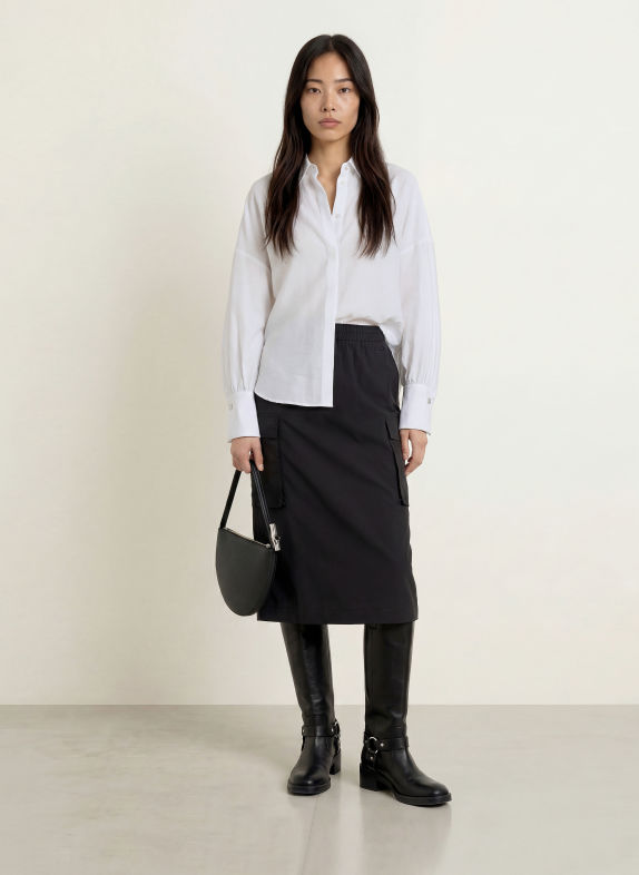MAX & Co. Overhemdblouse ADESSO WIT