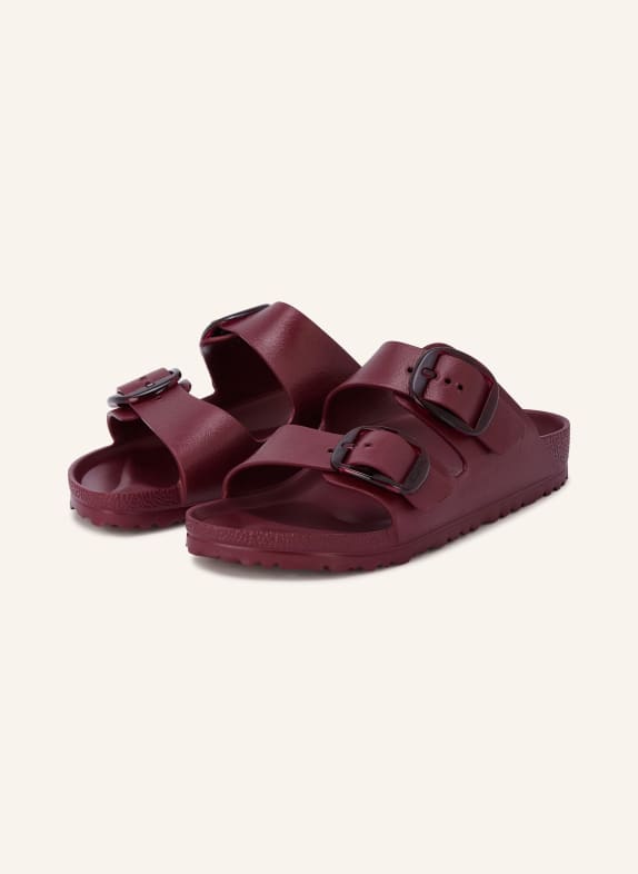 BIRKENSTOCK Pantoletten ARIZONA BIG BUCKLE DUNKELROT