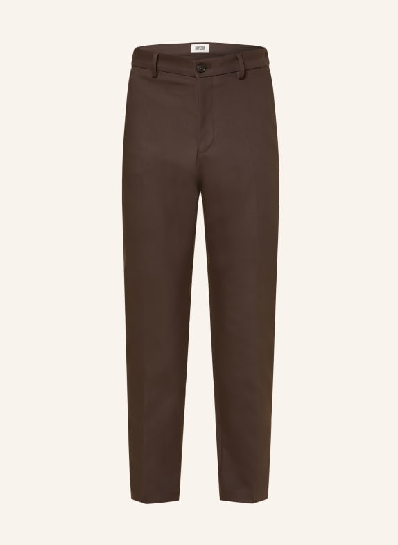 DRYKORN Hose AJEND Regular Fit DUNKELBRAUN