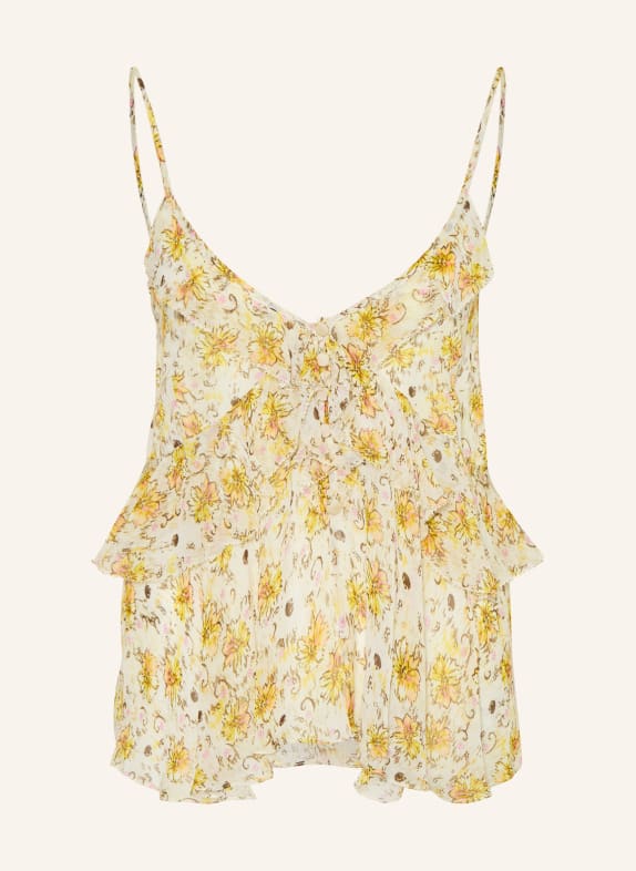 MARANT ÉTOILE Blusentop BRIARA HELLGELB / ROSA / GELB