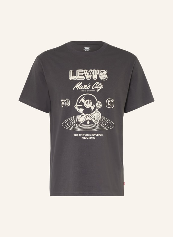 Levi's® T-Shirt SCHWARZ / HELLGELB