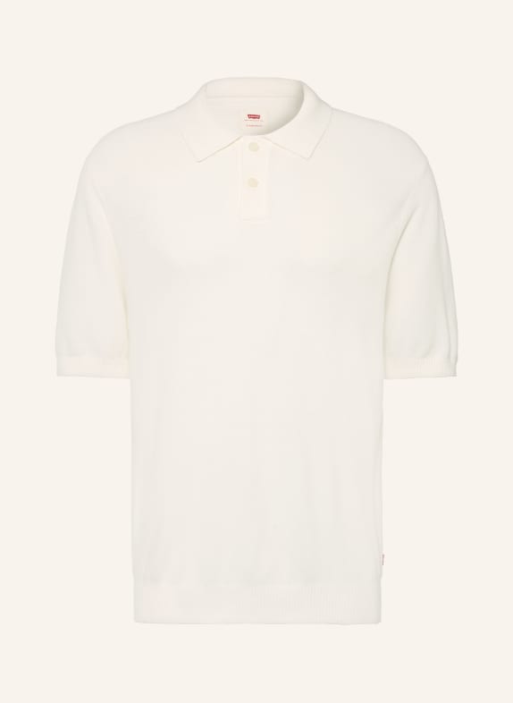 Levi's® Gebreid poloshirt ECRU