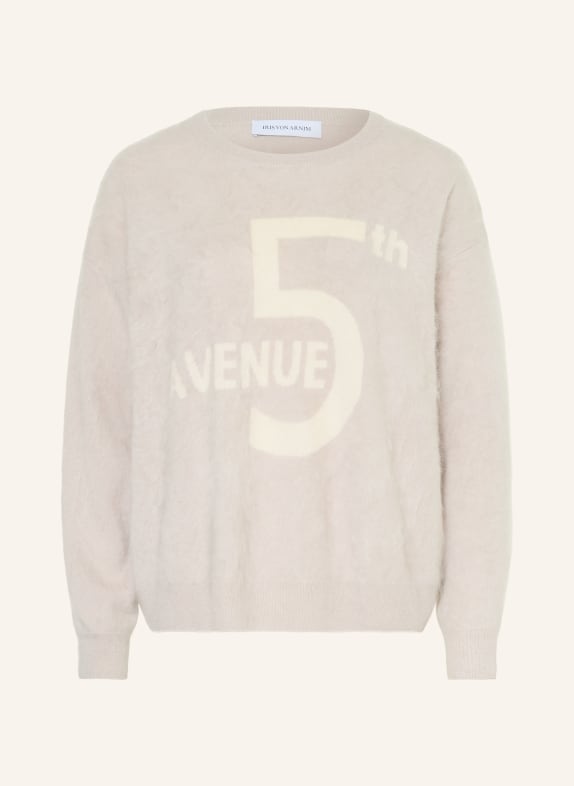 IRIS von ARNIM Cashmere-Pullover 5TH AVENUE BEIGE / ECRU