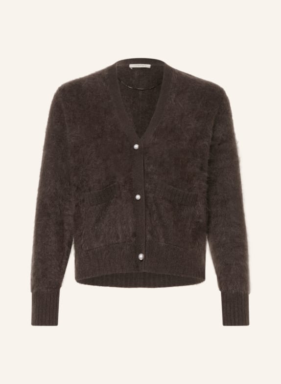 lilienfels Cashmere cardigan DARK BROWN