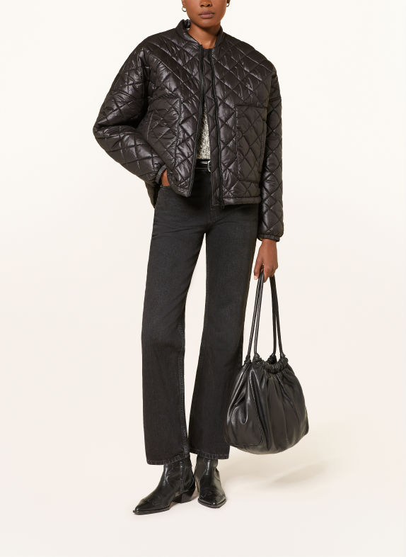 MRS & HUGS Steppjacke SCHWARZ