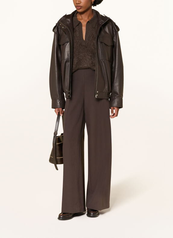 MRS & HUGS Broek MARRON FONCÉ