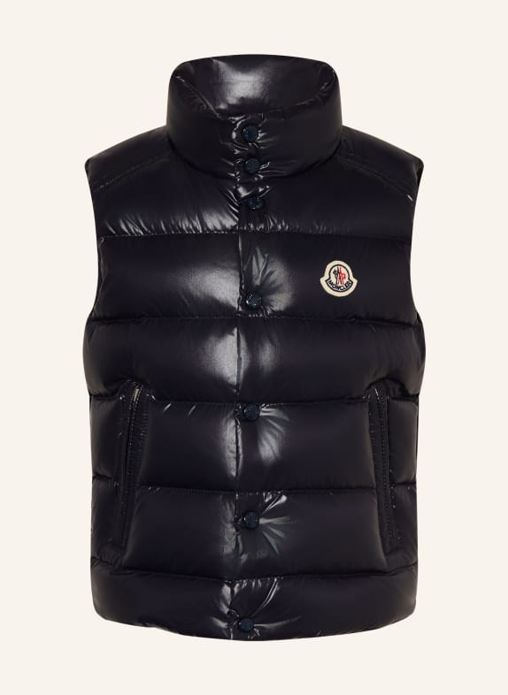 MONCLER enfant Kamizelka puchowa GRANATOWY