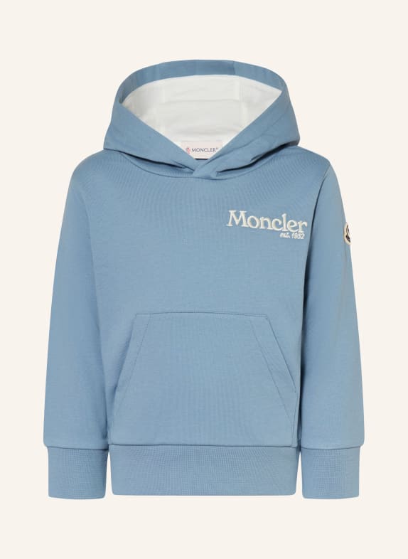 MONCLER enfant Bluza z kapturem JASNONIEBIESKI